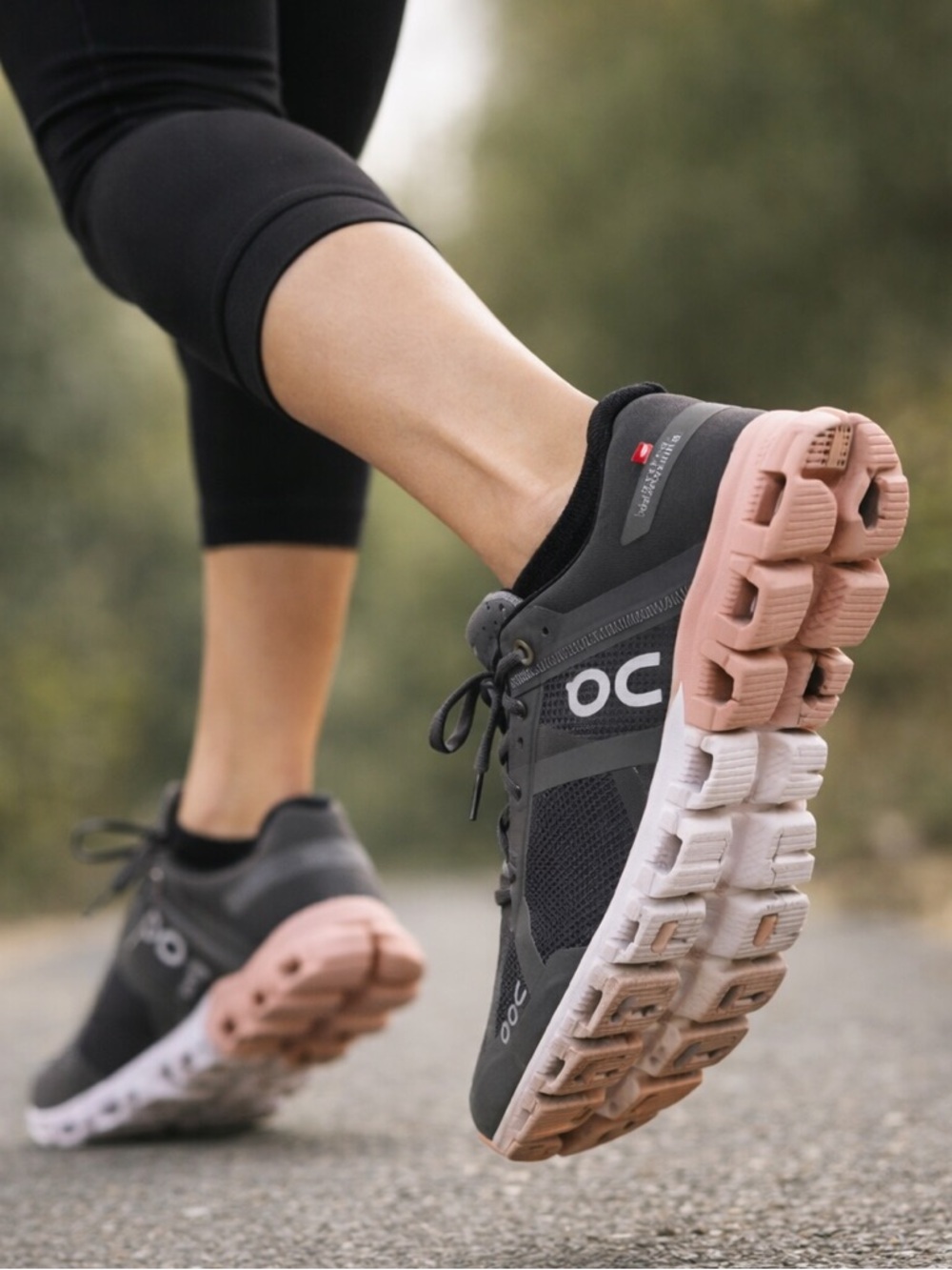 On Running Cloudswift Sneakers Gray Peach CloudTec® Lightweight Trainers WMS 11